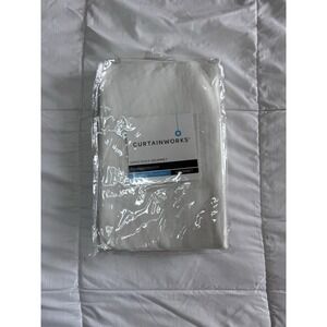 New Curtainworks  one grommet panel Sheer Curtain Panel,  59"w 63"L  VOILE